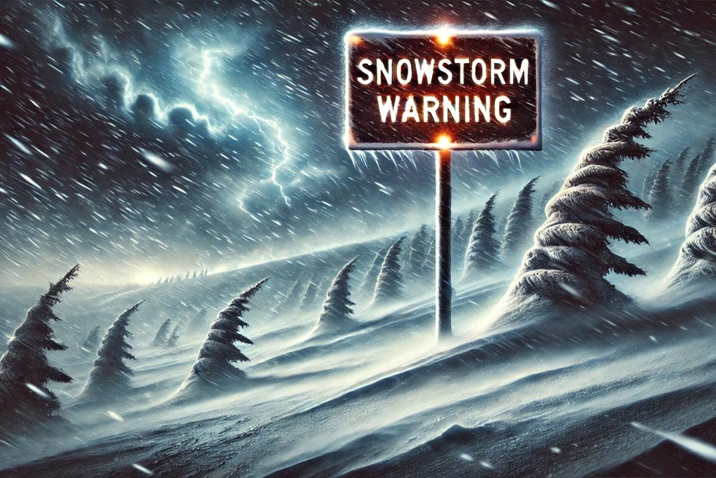 Snow Storm Warning